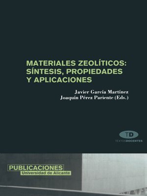 cover image of Materiales zeolíticos